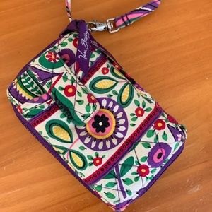 Vera Bradley phone holder/wallet/wristlet